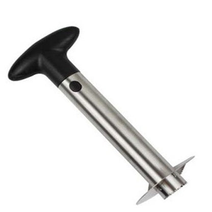 Adjustable Stainless Steel Fruit Cutter – Ergonomic Slicer for Pineapple, Watermelon & Mango