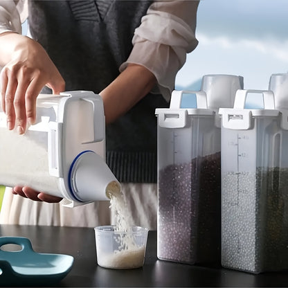 Airtight Kitchen Storage Container – Leak-Proof Pantry Box for Rice, Flour & Nuts