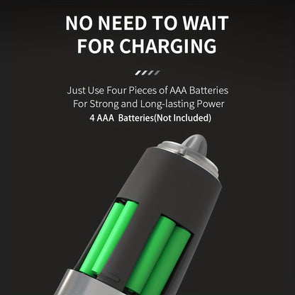 Gravity Electric Salt & Pepper Grinder Set – Automatic One-Hand Battery Mill with LED Light & Adjustable Coarseness