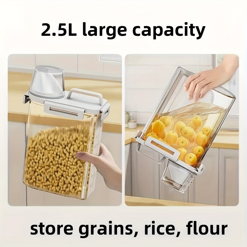 Airtight Kitchen Storage Container – Leak-Proof Pantry Box for Rice, Flour & Nuts