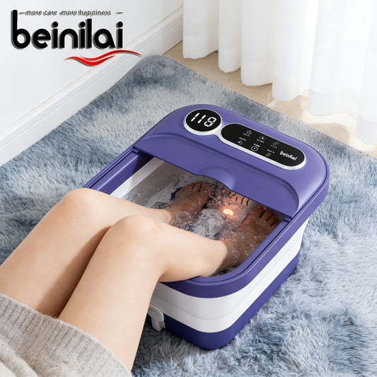 Foldable Heated Foot Spa Massager – Relax & Soothe at Home