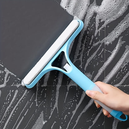 3-in-1 Window & Mirror Cleaner – Microfiber Scraper & Wiper (No Electricity Needed)