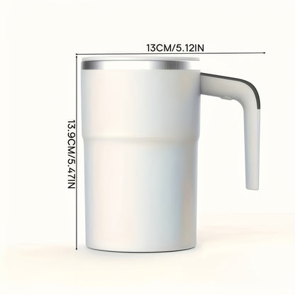 USB Rechargeable Smart Mixing Mug – Electric Self-Stirring Coffee Cup (Large Capacity, 6200 RPM)