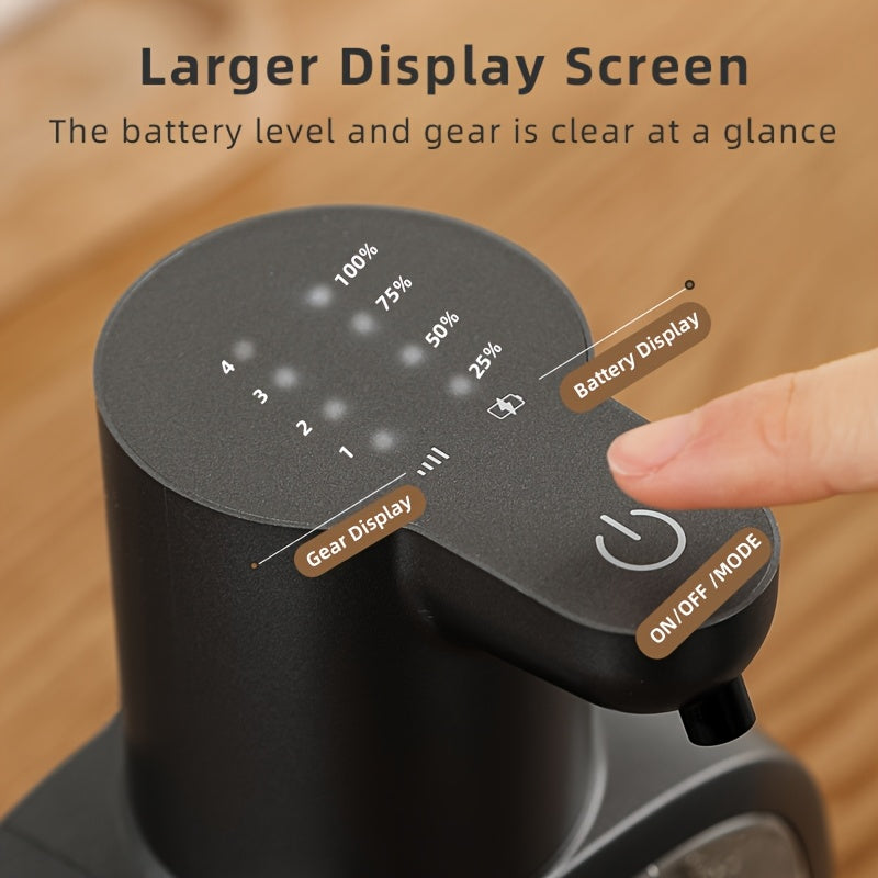 Touch-Free Automatic Soap Dispenser – Rechargeable Foaming Sensor Pump (Bathroom & Kitchen)