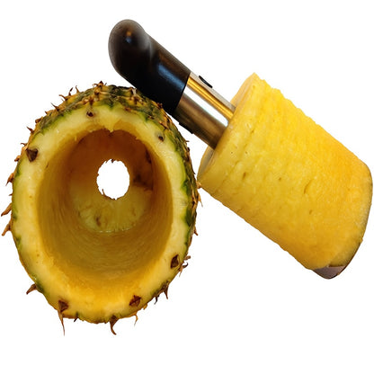 Adjustable Stainless Steel Fruit Cutter – Ergonomic Slicer for Pineapple, Watermelon & Mango