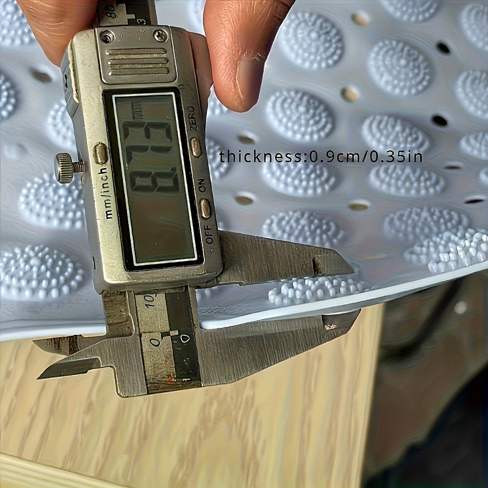 Non-Slip Shower Mat – Safety Massage Bathroom Pad (Rectangular)