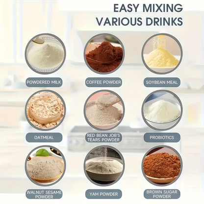 USB Rechargeable Smart Mixing Mug – Electric Self-Stirring Coffee Cup (Large Capacity, 6200 RPM)