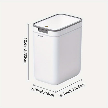 Joybos Wall-Mounted Bathroom Trash Can: Odor-Sealing, Touchless, And Space-Saving