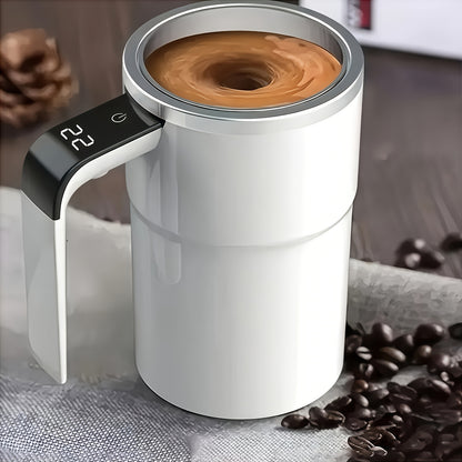 USB Rechargeable Smart Mixing Mug – Electric Self-Stirring Coffee Cup (Large Capacity, 6200 RPM)