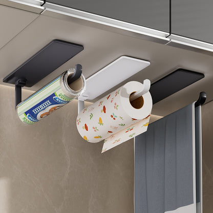 Under-Cabinet Paper Towel Holder – Space-Saving Hanging Dispenser for Kitchen & Bathroom