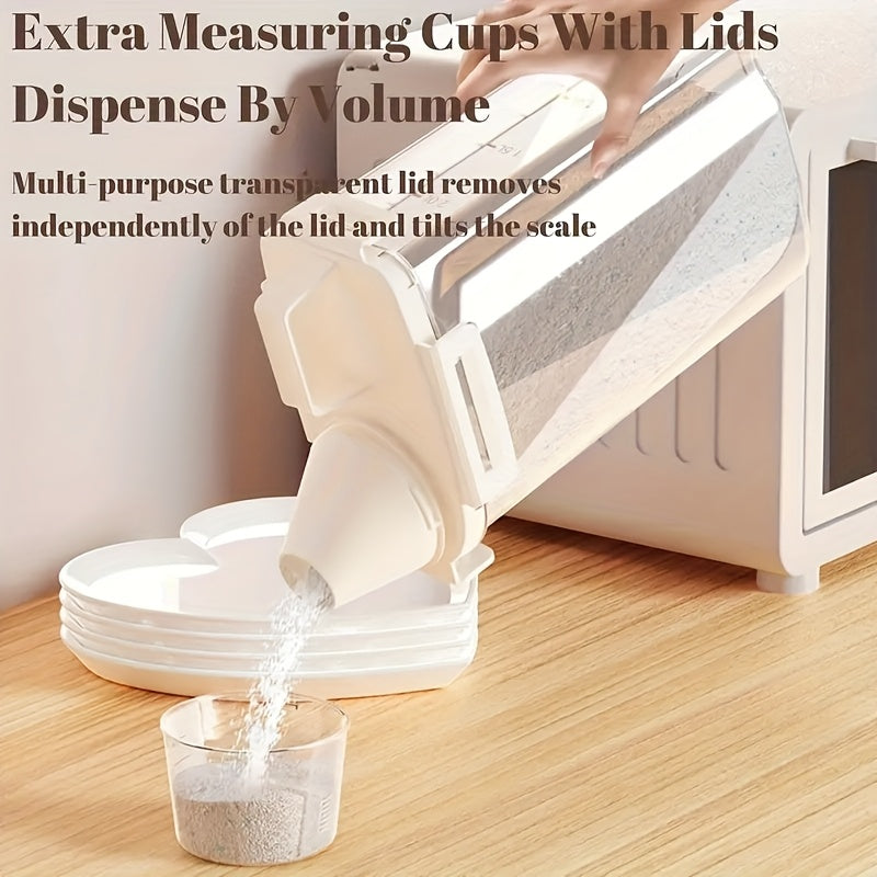 Airtight Kitchen Storage Container – Leak-Proof Pantry Box for Rice, Flour & Nuts