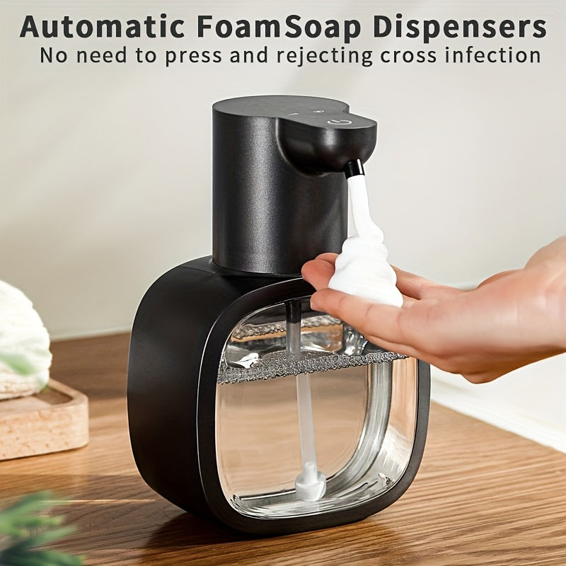 Touch-Free Automatic Soap Dispenser – Rechargeable Foaming Sensor Pump (Bathroom & Kitchen)