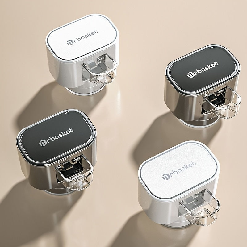 Wall-Mounted Automatic Toothpaste Dispenser – No-Drill Suction Cup Organizer (1pc)