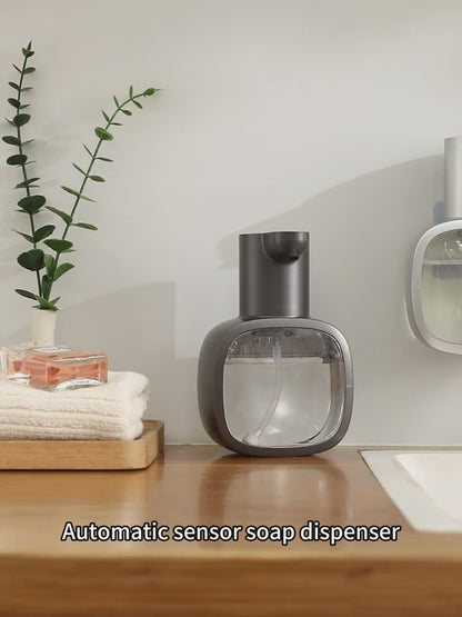 Touch-Free Automatic Soap Dispenser – Rechargeable Foaming Sensor Pump (Bathroom & Kitchen)